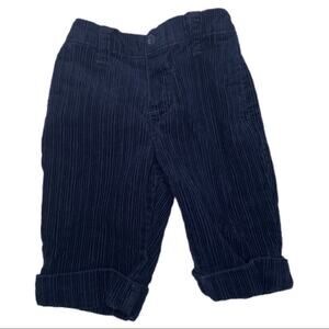 Koala Kids Cuffed Corduroy Trousers Navy